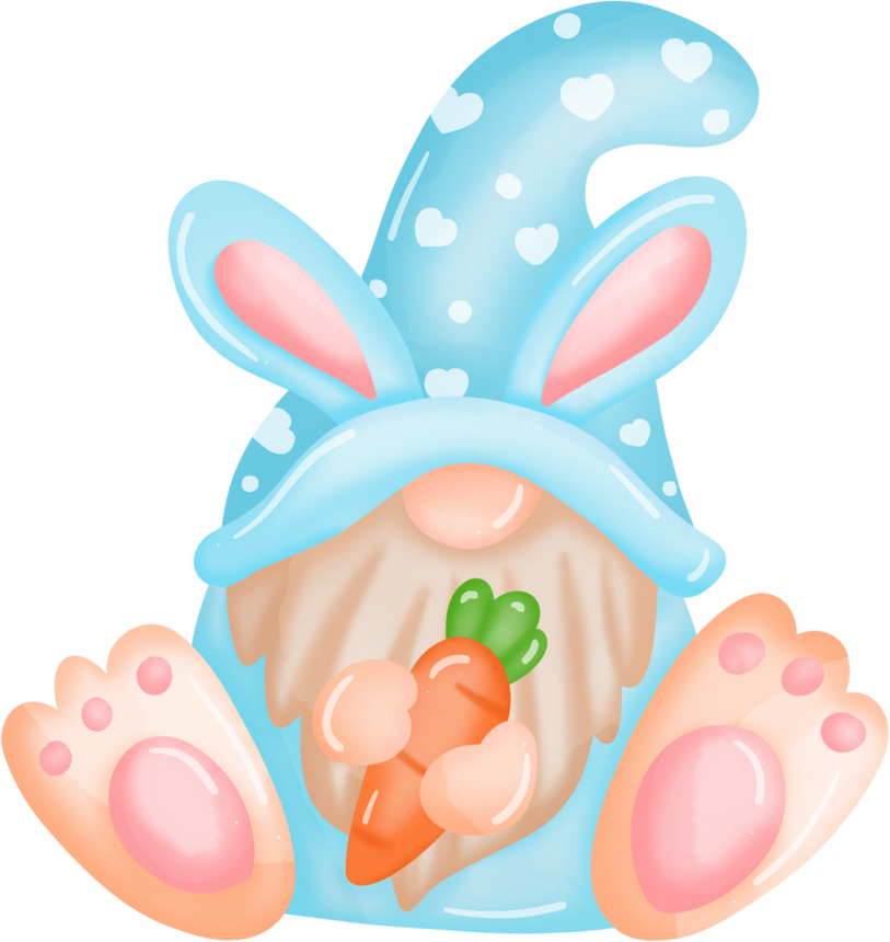 Easter Gnome Bunny